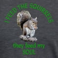 thumbnail image 3 of CafePress - Squirrel Feeder Women's Deluxe T Shirt - Womens Tri-blend T-Shirt, 3 of 4