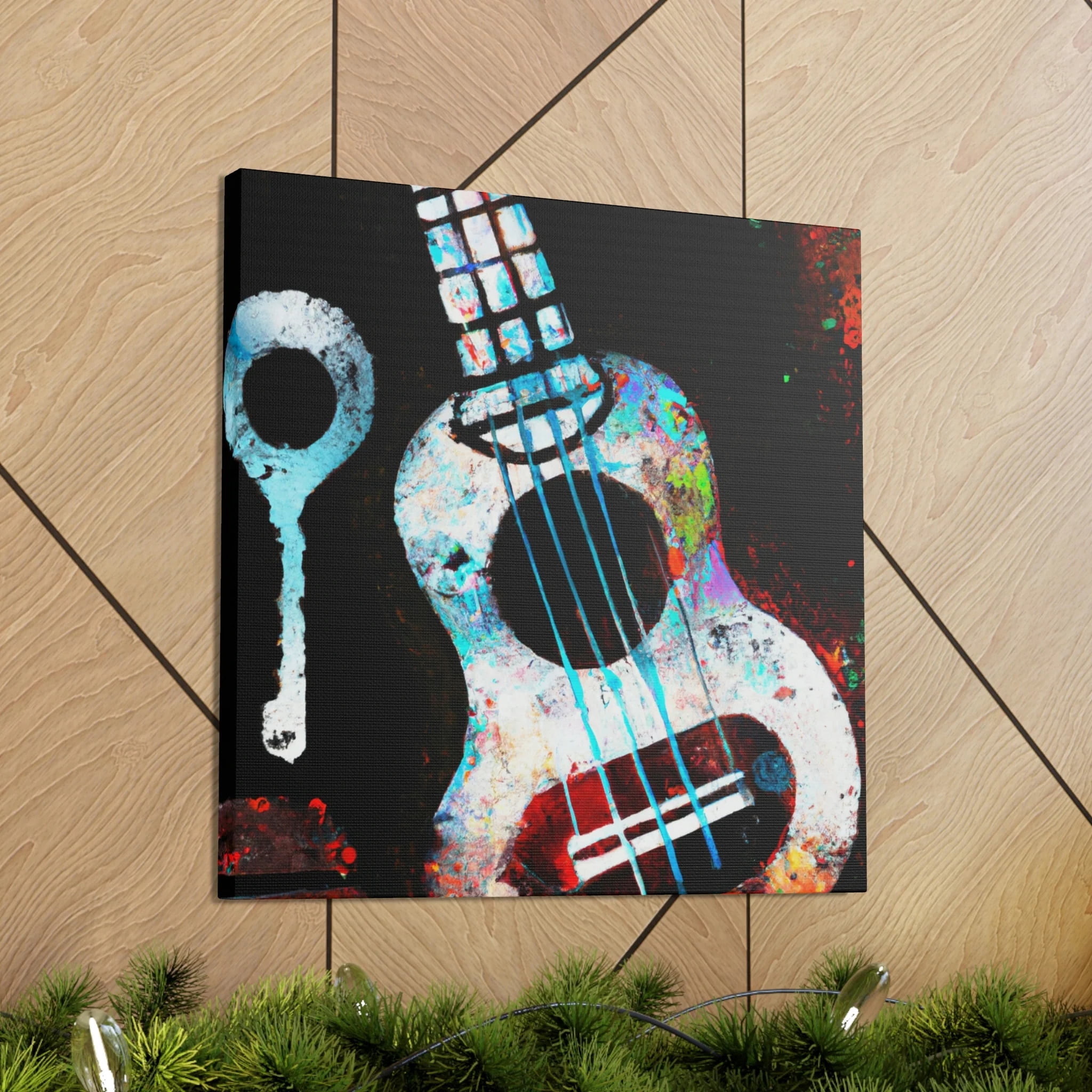 Ukelele Abstractionism - Canvas