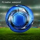 thumbnail image 4 of Pelota de fútbol Yuarrent cosida a máquina tamaño 5 Deportes y aire libre Azul, 4 of 6