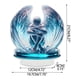 thumbnail image 3 of Fiudx Elegante Figura Azul, Obra de Arte Acrílica Única con Llanto, Ligera y Duradera, Ideal para Decorar El Hogar, Ideal para Escritorio, Sala de Estar, Dormitorio, Oficina, Un Regalo Que Invita a L, 3 of 6