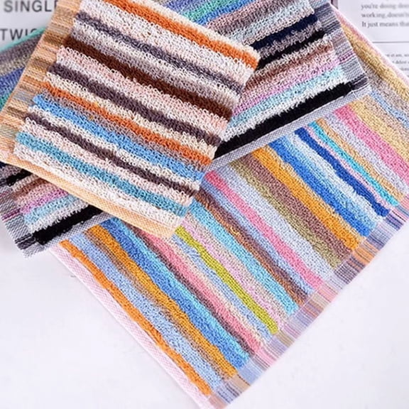 Vruelia 8Pcs Kitchen Dishcloths for Washing Dishes, Ultra Absorbent Dish Rags, Cotton Cleaning Cloths , 12x12 Inches (Mix)