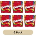 thumbnail image 2 of Skittles Vegan Chewy Sweets Fruit Flavoured Bulk Sharing Bag 1000g, British Import (Pack of 6), 2 of 4