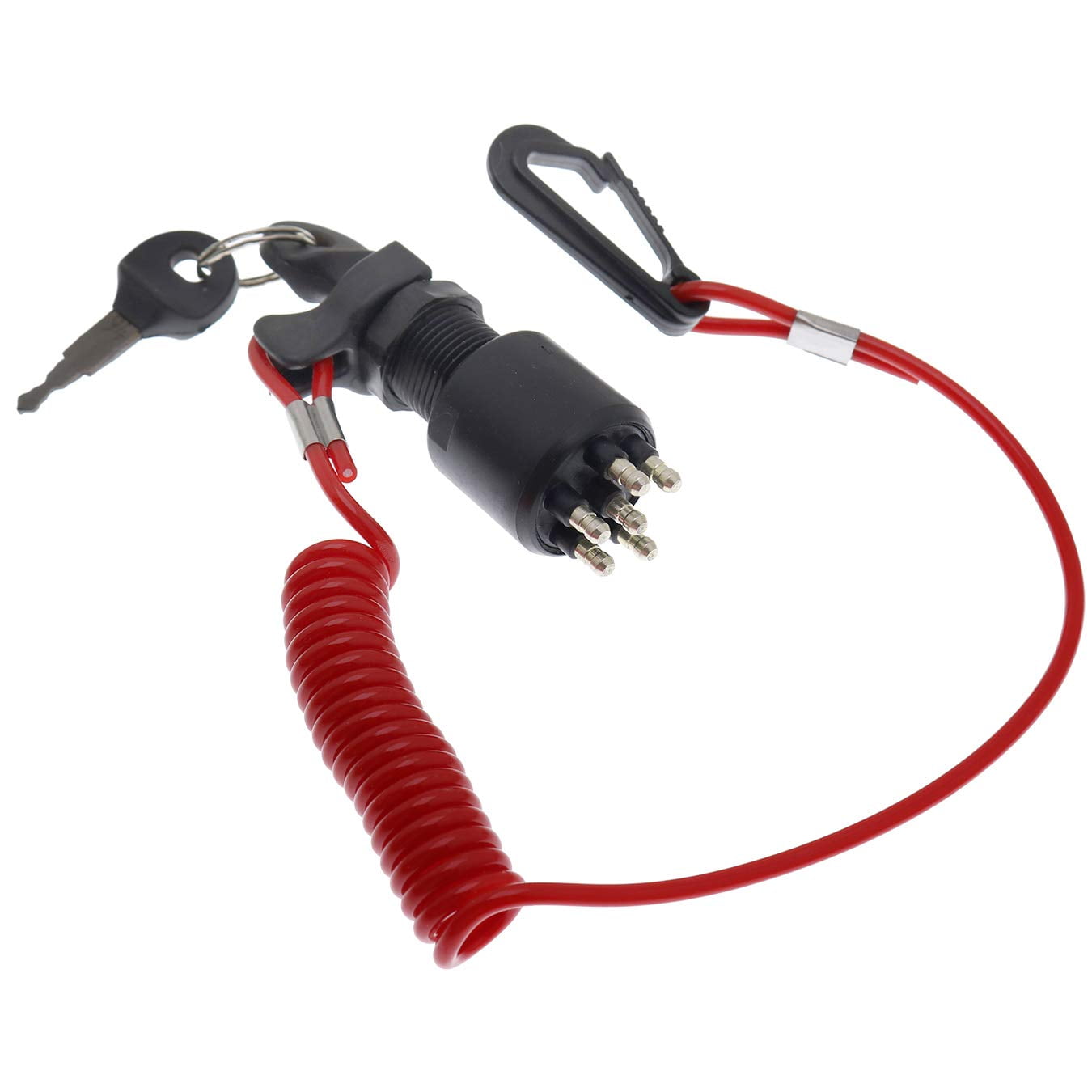 Ignition Switch W/Key 175974 5005801 For OMC Johnson Evinrude BRP 40-200HP Outboard Motor
