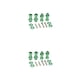 thumbnail image 4 of Vogacara Adaptadores hexagonales RC de 4 piezas, pieza de neumático de rueda de 12mm a 17mm, accesorios de actualización engrosados, Kit de ajuste de Verde 2piezas Vogacara CBP197906, 4 of 6