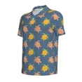 thumbnail image 4 of Wukai Cute Turtle Men’s Polo Shirts,Quick-Dry Athletic Shirt,Classic Fit Shirts-Medium, 4 of 8