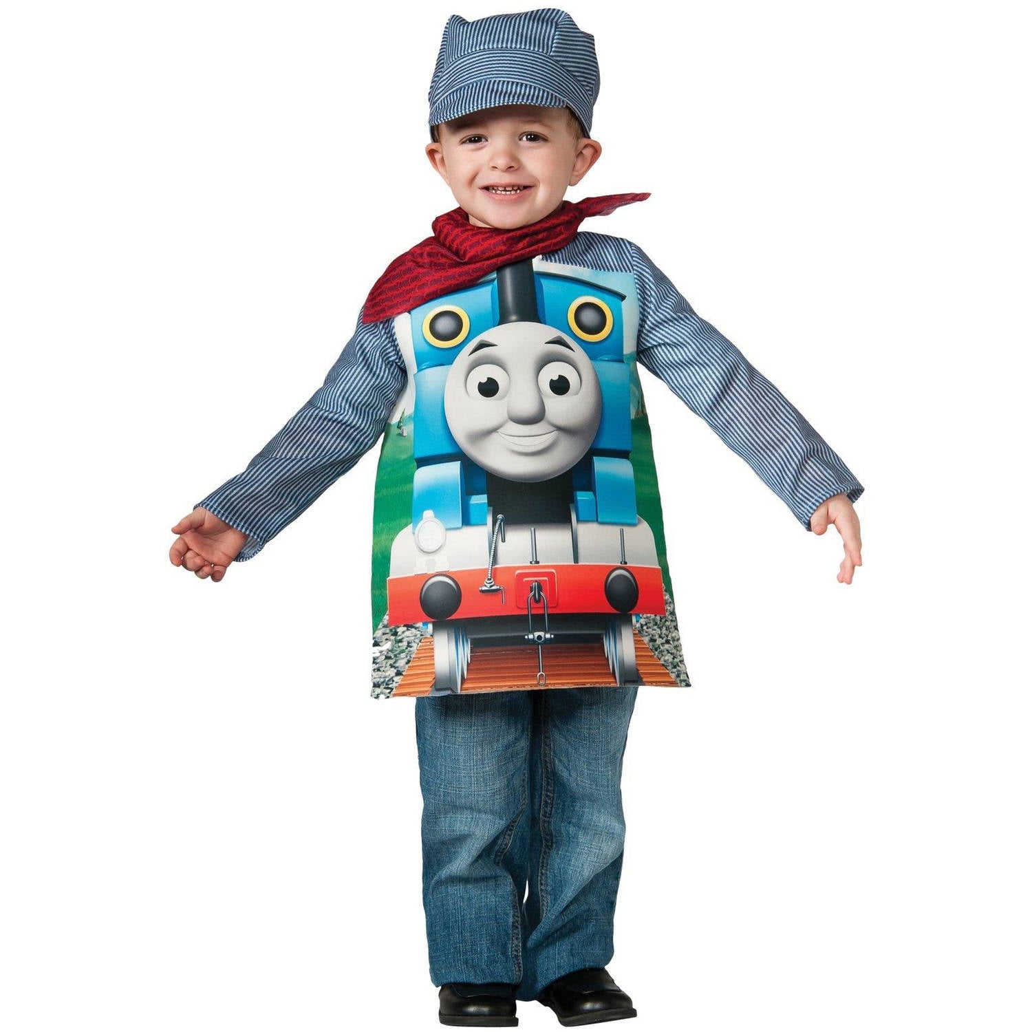 James Thomas the Tank Engine Train Fancy Dress Halloween Toddler Child Costume 