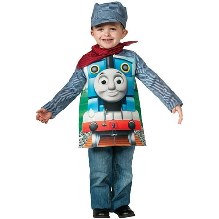 Deluxe Thomas The Tank Child Halloween Costume, Small (Best Cheap Costume Ideas)