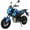 Blue, variant on X-Pro Brand New Vader 125cc motorcycle, Manual Transmission Electric Start, Headlights, 12" Wheels