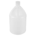 thumbnail image 2 of Cubo de plástico blanco Botella de agua práctica Botella portátil simple de 4 litros con tapa, 2 of 4