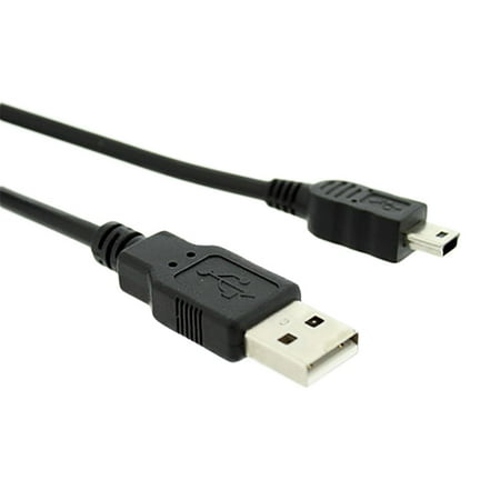 Mini 2.0 USB Charger Cable for PS3 Controllers - 6 Ft (2 Meters)