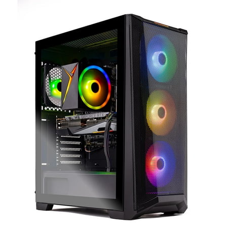 Skytech Gaming Skytech Chronos Gaming PC Desktop - Intel Core i5 12600K 3.7 GHz, NVIDIA RTX 3080, 1TB NVME SSD, 16GB DDR4 RAM 3200, 850W Gold PSU, 11 AC Wi-Fi, Windows 11 Home 64-bit