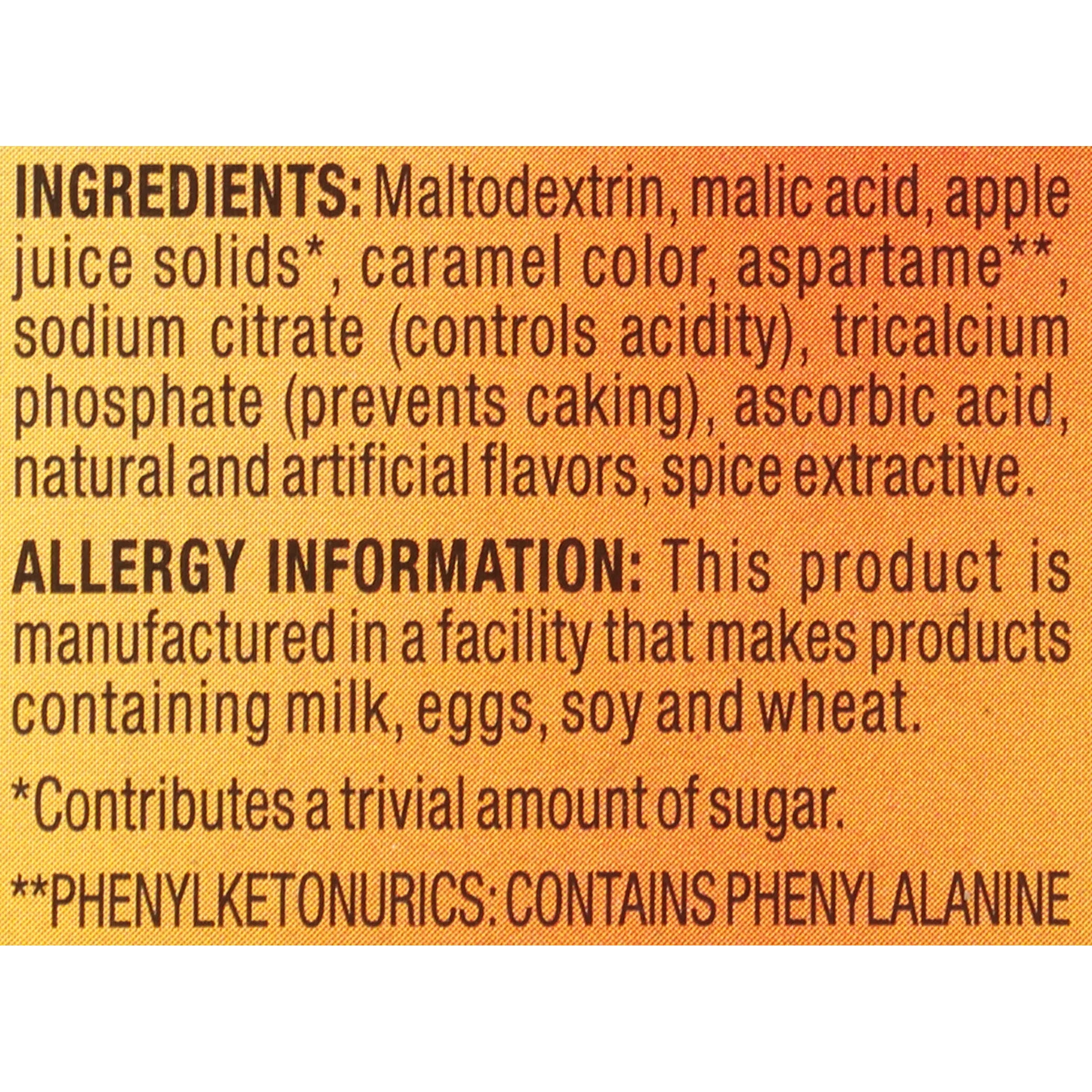Alpine Sugar Free Spiced Apple Cider Instant Drink Mix 10 0 14 Oz Pouches Walmart Com Walmart Com