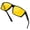 J02 - Black Frame Yellow Night Driving Lens, variant on KANASTAL Blue Light Glasses Women Blue Light Blocking Glasses Men Bluelight Anti Glare Filter Gaming Computer Screen TV UV400 - Black Frame Clear Lens