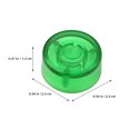 thumbnail image 2 of CRILSTYLEO Guitar Effect Pedal 2pcs Green Plastic Topper for Guitarists Upgrade, 2 of 8