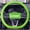 Green, variant on Jioakfa Silicone Car Steering Eel Cover Non-Slip Wear-Resistant Silicone Car Steering Eel Protective Cover Four Seasons Universal Steering Eel Cover Dark Blue