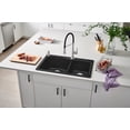 thumbnail image 2 of Diamond 1-3/4 Bowl Dual Mount Kitchen Sink Kit with Accessories, 2 of 2