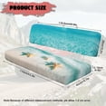 thumbnail image 6 of FKELYI Sea Starfish Print Anti-Dust Mule Bench Seat Cover Backrest Cover UTV ATV Accessories Waterproof Powersports Seats Covers UTV Interior Decoration, 6 of 6