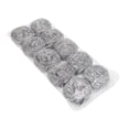 thumbnail image 1 of 10 estropajos de lana de acero, estropajos de alambre para ollas y sartenes, bolas de limpieza de metal para hornos, sartenes y platos., 1 of 9