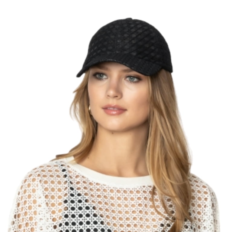 Do everything in Love White Boho Lace Adjustable Baseball Cap Do Everything in Love Women main image 3