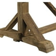 thumbnail image 6 of Padma's Plantation Xena Wood Patio Dining Table in Natural, 6 of 6