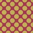 thumbnail image 1 of Ahgly Company Machine Washable Indoor Square Transitional Crimson Red Area Rugs, 5' Square, 1 of 7