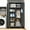 73" Slate, variant on Metal Storage Cabinet with Doors and Shelves, SESSLIFE 47" Compact Garage Cabinet, Modern Metal Storage Cabinet with Lockable Doors for Home, Bathroom, Office