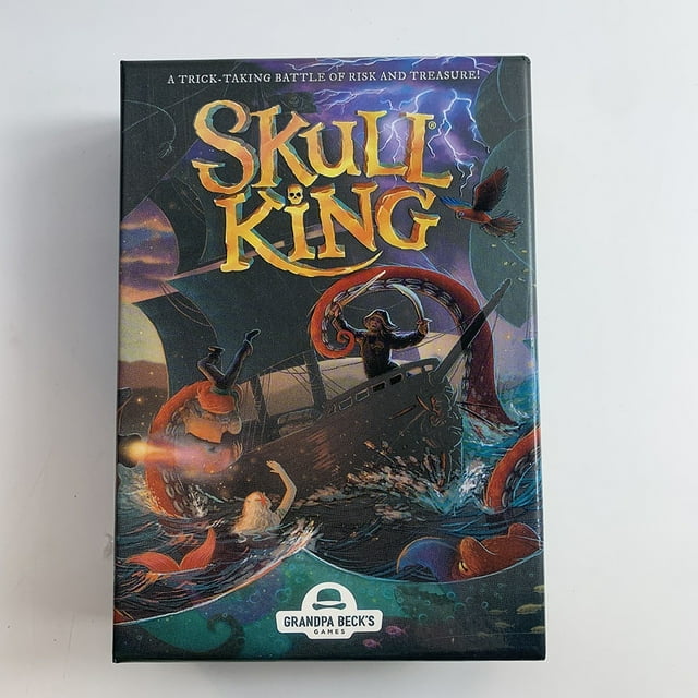 New English version Skull King Pirate Game Cover Up Your Kingdom Creator Card Board Game