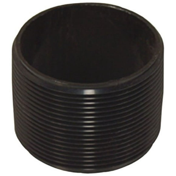 LaSalle Bristol 633502 Raccord de Valve de Vidange; Type - Tétine, Taille - 3 Pouces X 2-5/8 Pouces, Couleur - Noir, Matériau - Plastique ABS, avec Bride - Sans