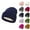 08# Navy, variant on Unisex Knit Beanie Hat with Silk Lining Soft Slouchy Warm Acrylic Winter Hats Cuffed Skull Beanie for Women Men White S