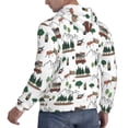 thumbnail image 6 of Xecao Camping Caravan 2 Pattern Men's Adult Pullover Hoodie,Hooded Sweatshirt-3X-Large, 6 of 7