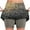 Black#7, variant on LEBONYARD Women's Shorts Elastic Waist Tennis Skirts,Women's Comfortable Yoga Skort,Women's New Color Mid-waist Skirt Pants Sports Shorts Bottoming Skirt Pants Black S