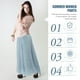 thumbnail image 4 of 1 par de pantalones de piernas anchas para mujeres pantalones de piernas ancho de lino de algodón de verano, 4 of 6
