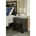 thumbnail image 2 of Signature Design by Ashley Covetown 2 Drawer Nightstand, Dark Brown, 2 of 2