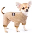 thumbnail image 2 of Pijama térmico de terciopelo para perro, mono de invierno para perro pequeño, camisa de noche para cachorro y gato, Mono para Chihuahua, Yorkie, caniche, 2 of 4