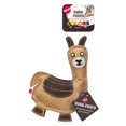 thumbnail image 1 of SPOT Dura-Fused Colors Llama – Juguete de peluche duradero para perro con chirriador, hecho con cuero real y tela de yute, juguete de peluche para masticadores moderados, juguete para perros y cachorr, 1 of 1