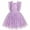 Purple Butterfly, variant on Kids Girls Birthday Party Dress Sequins Butterfly Daisy Polka Dots Embroidery Princess Tulle Wedding Pageant Evening Gown 3-4 Years Purple Butterfly
