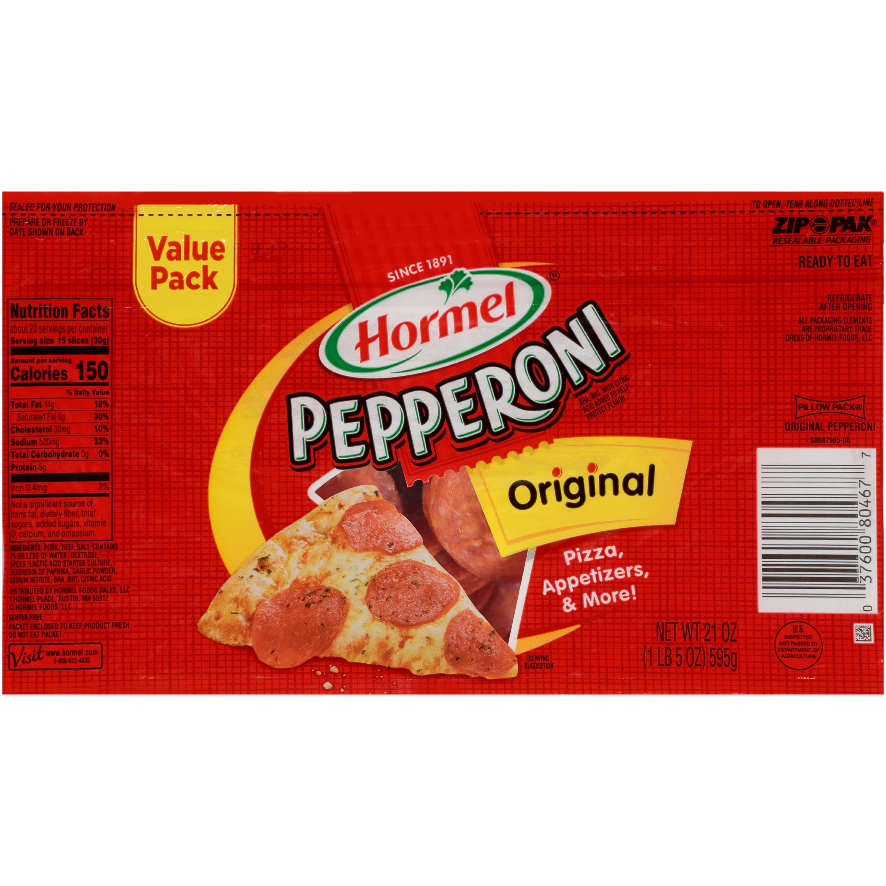 Hormel Sliced Pepperoni Nutrition Information Besto Blog