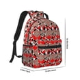 thumbnail image 2 of Yiaed Hockey With Maple Leaves Print School Backpack College Backpack Daypacks for Students High School Spacious and Durable Daypack for Work and Travel-One Size, 2 of 6