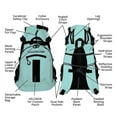 thumbnail image 3 of Mochila portabebés K9 Sport Sack Plus 2 Summer Mint Small, 3 of 9