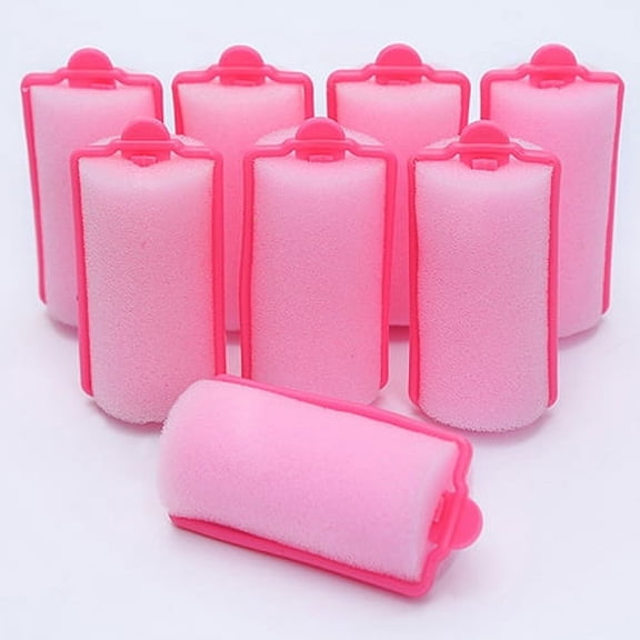 Yesbay 12 Pcs/Bag Magic Sponge Foam Cushion Hair Styling Rollers Curlers Twist Tool
