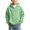 #A01-Green, variant on Abcomgle Boys Fashion Hoodies Kids Long Sleeve Quarter Zip Kids Pullover Sweatshirts Waffle Knit Hooded Cute Pullover Tops