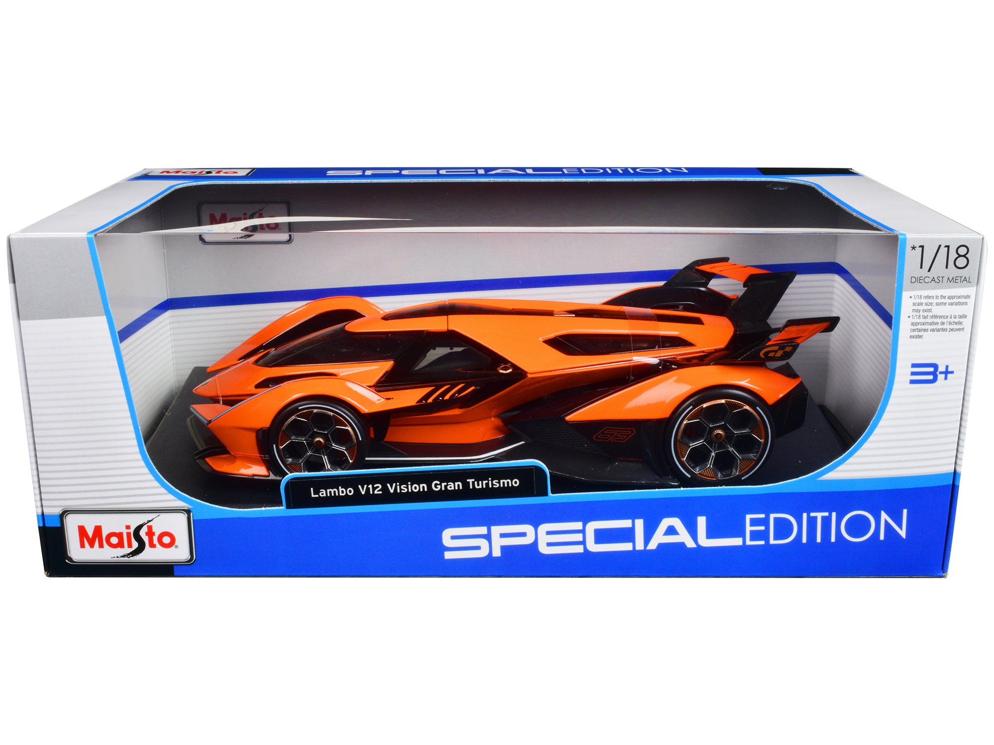 Lamborghini V12 Vision Gran Turismo Orange Metallic 