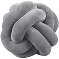 thumbnail image 1 of Nudo bola almohada hogar tiro almohada decoración nudo almohada hogar decorativo cojín - hogar moderno sofá decoración almohadas almohada 9.8 pulgadas Ofspeizc CZJJ-ZC30-2, 1 of 7