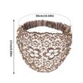 thumbnail image 3 of Elegant Floral Beaded Wide Headbands Fashionable Hair Accessories Plums Blossoms Hollow Hair Bands With Wide Edges Non-slip Headband For Women, 3 of 6