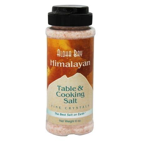 Himalayan Salt - Table & Cooking Salt By Aloha Bay - 6 oz.