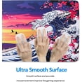 thumbnail image 5 of XXL Large Gaming Mouse Pad - Japanese Sea Waves Mouse Pad 35.4" x 15.7" Extended Desk Mat with Stitched Edges, Non-Slip Base Water Resist Keyboard Pad, Big Mouse Pad for Gamer, Office, Home, 5 of 5