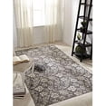 thumbnail image 2 of VHC Brands 20372 Farmhouse Flooring - Lilianna Grey Rug, 5' x 8', Charcoal, 2 of 2