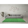thumbnail image 3 of Ahgly Company Indoor Rectangle Abstract Emerald Green Contemporary Area Rugs, 8' x 10', 3 of 4