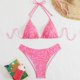 thumbnail image 1 of WILLBEST Trajes de Baño Para Mujer, E Traje de Baño Tankini Para Mujer, Ropa de Playa, Traje de Bikini Con Estampado Floral y Sombrero Para El Sol Para Verano, 1 of 7