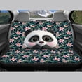thumbnail image 6 of Uourmeti Panda Flower Pattern Design Car Seat Covers Full Set Automotive Seat Covers Full Set Car Front Seats Interior Protect Fit for Trucks Cars, 6 of 10
